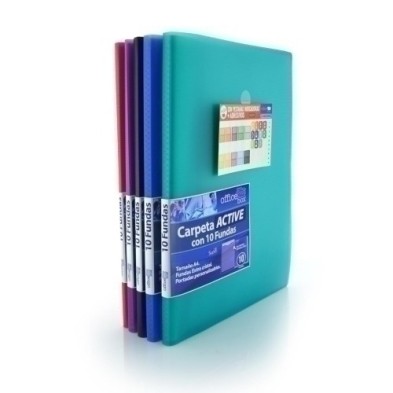 19115-TARIF.OFFICE BOX PP FLEX.A4 10 F. SURTID precio por 20 unidades