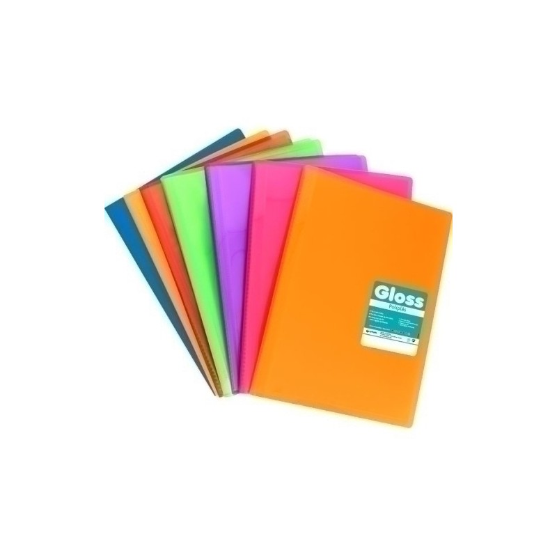 01442554-TARIF.GRAF.PP POLIPLAS GLOSS Fº 40 F.FUC precio por 8 unidades