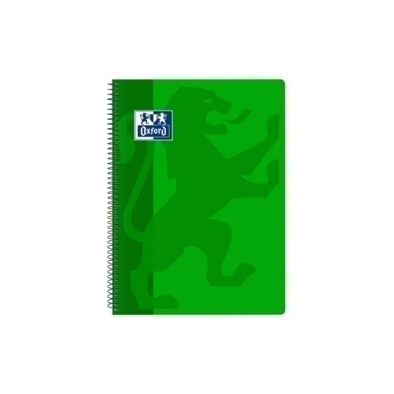 400079661-BLOCK OXF.SCH.PP Fº 80h CD.4 VERDE precio por 5 unidades