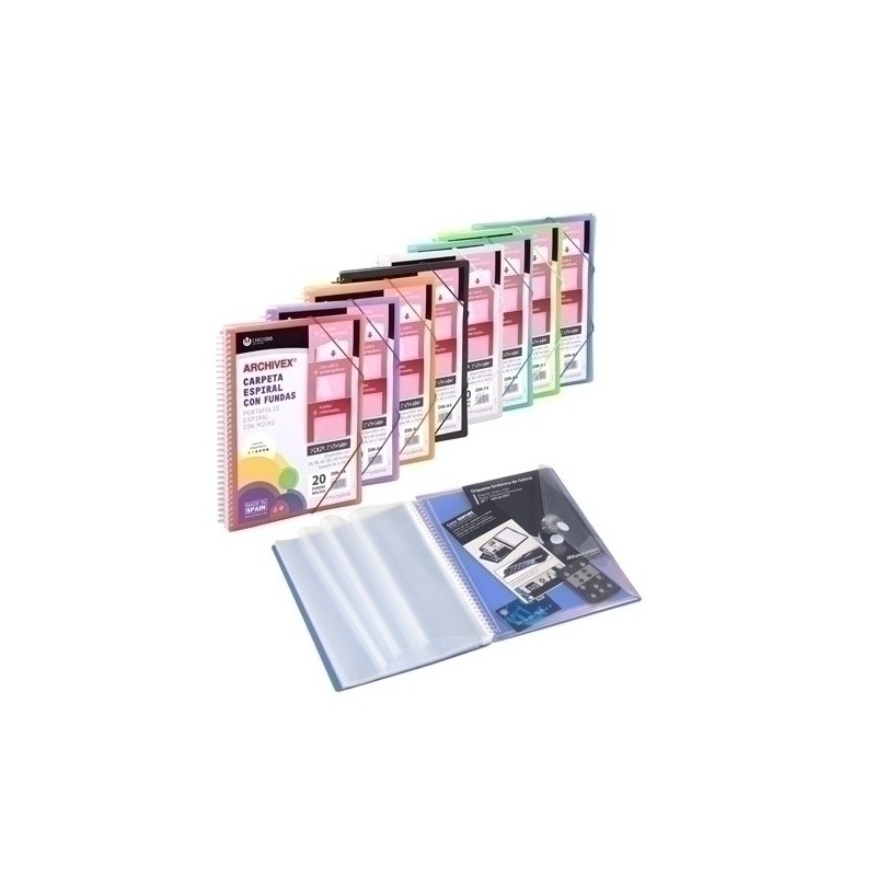 53036056-TAR.CARCH.ESP.PP.ARCHIVEX A4 CG 60 F VIO precio por 1 unidades