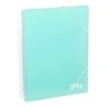 53264017-TARIF.CARCH.PP ARCHIVEX A4 40F. TURQUESA precio por 4 unidades