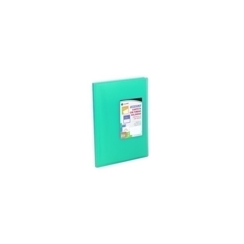 50302054-TARIF.CARCH.PP CARCH-BOOK A4 20F. VERDE precio por 6 unidades