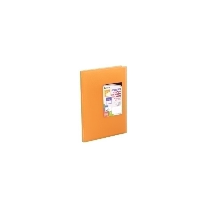 50303052-TARIF.CARCH.PP CARCH-BOOK A4 30F. NARANJ precio por 4 unidades