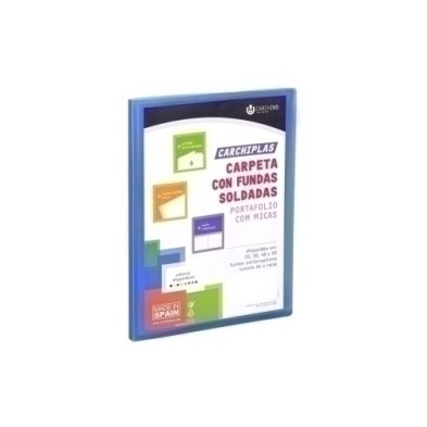 50343050-TARIF.CARCH.PP CARCH-BOOK A4 30F. AZUL precio por 4 unidades