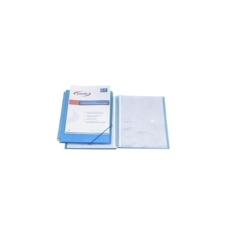 844003-TARIF.PARDO STUDIO ESP. PP Fº 40 F. AZUL precio por 1 unidades
