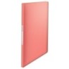 628441/626225-TARIF.ESSELTE PP FLEX.A4  40 F. CORAL precio por 4 unidades