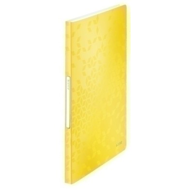 46320116-TARIF.LEITZ WOW PP A4 40 F. AMARILLO precio por 10 unidades