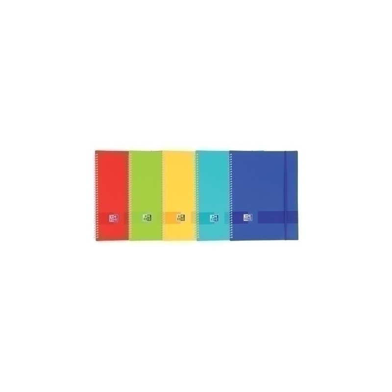 400146211-TARIF.OXFORD PP ESPIRAL A4 20 F. SURTIDO precio por 10 unidades