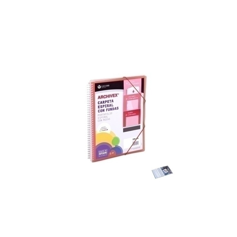 53038053-TAR.CARCH.ESP.PP.ARCHIVEX A4 CG 80 F ROJ precio por 2 unidades