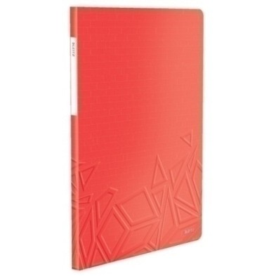 46140020-TARIF.LEITZ URBAN CHIC PP A4 40 F. ROJO precio por 10 unidades