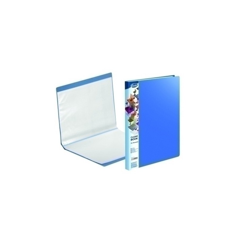 91202-TARIFARIO FOROFIS PVC A4 20 F. AZUL precio por 1 unidades