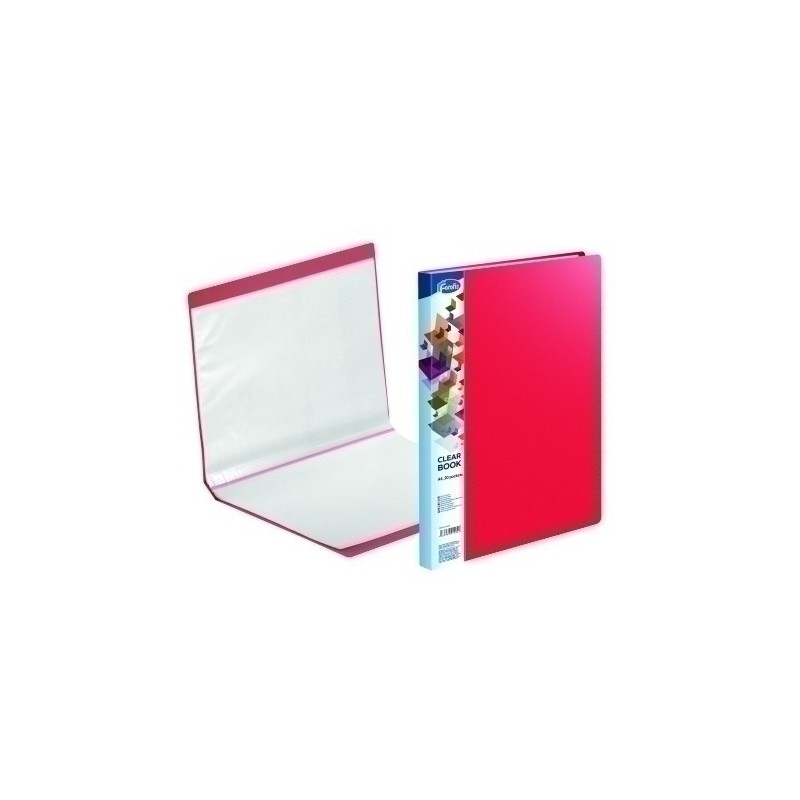 91204-TARIFARIO FOROFIS PVC A4 20 F. ROJO precio por 1 unidades