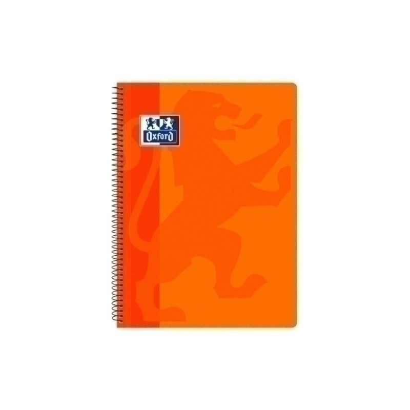 400079665-BLOCK OXF.SCH.PP Fº 80h CD.4 NARANJA precio por 5 unidades