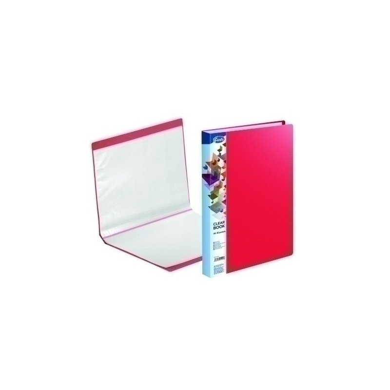 91212-TARIFARIO FOROFIS PVC A4 40 F. ROJO precio por 1 unidades