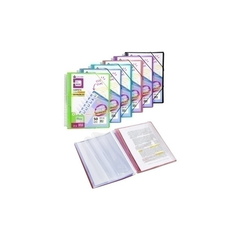 54002054-TARIF.CARCH.PP REMOVE A4 CG.20 F.VERD precio por 2 unidades
