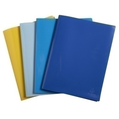 88120E-TARIF.EXACOMPTA BEE BLUE PP A4 30 F.SURT precio por 12 unidades