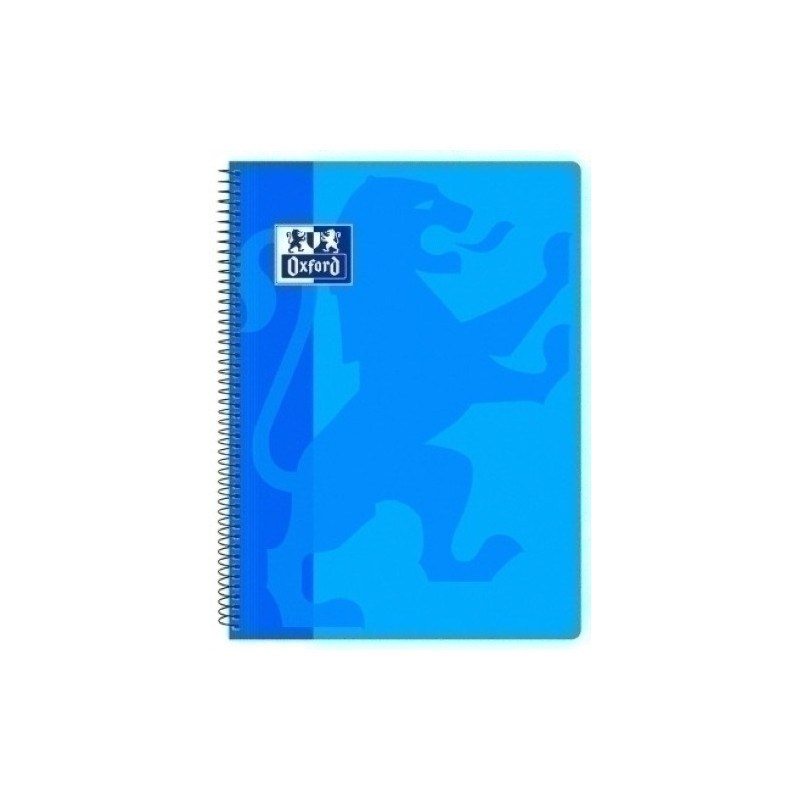 400106965-BLOCK OXF.SCH.PP Fº 80h CD.4 AZUL TURQUE precio por 5 unidades