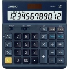 DH-12ET-CALCULADORA MESA CASIO 12 DIG. DH-12 ET precio por 1 unidades