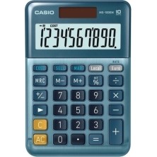 MS-100EM-CALCULADORA MESA CASIO 10 DIG.MS-100 TER precio por 1 unidades