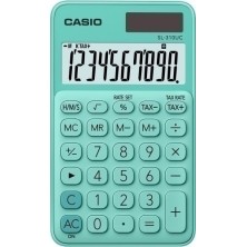 SL-310UC-GN-CALCULADORA BOLS.CASIO 10 DIG. SL-310 VD precio por 1 unidades