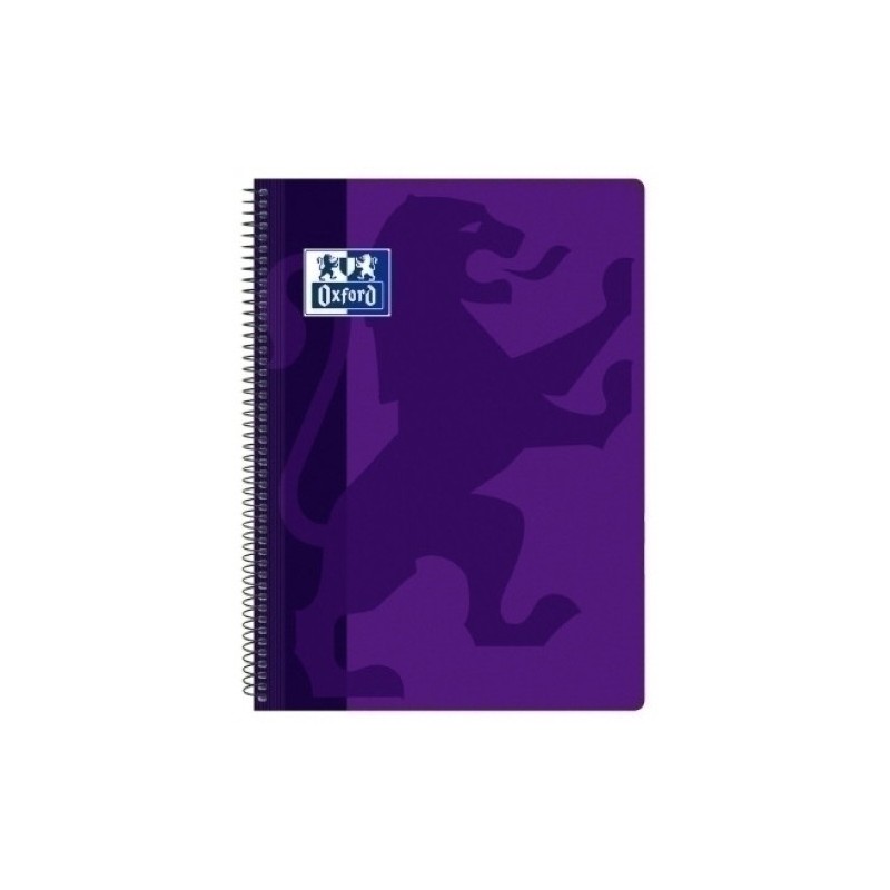 400106963-BLOCK OXF.SCH.PP Fº 80h CD.4 VIOLETA precio por 5 unidades