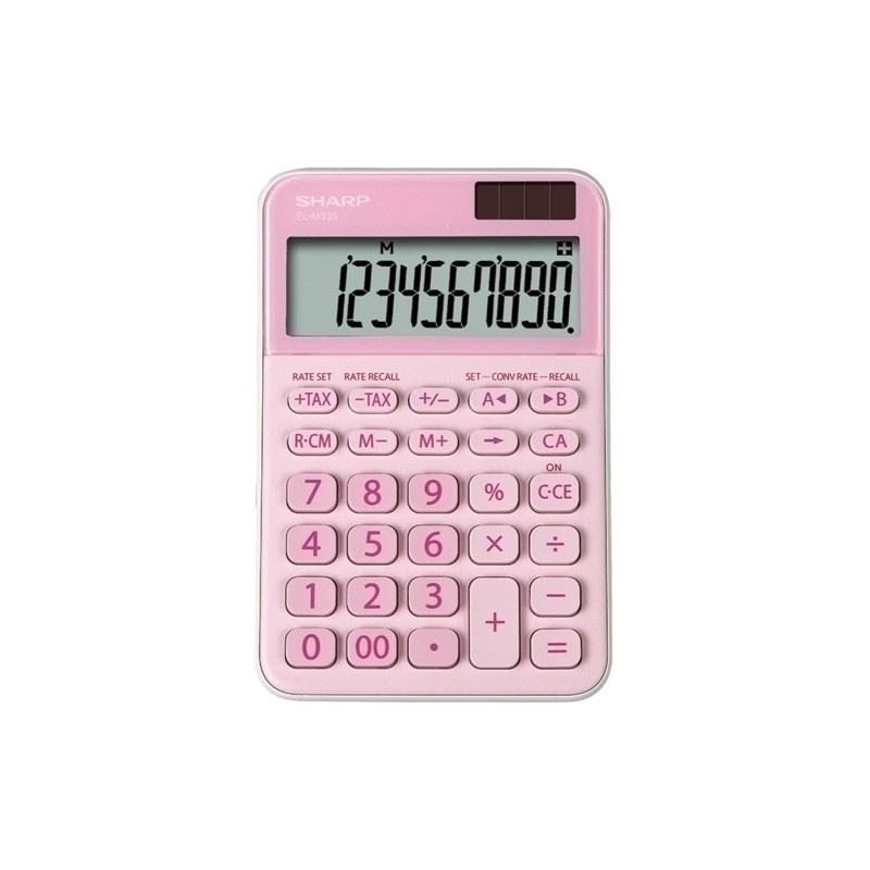 SH-ELM335 BPK-CALCULADORA SOBR.SHARP 10 DIG. EL-M335BP precio por 1 unidades