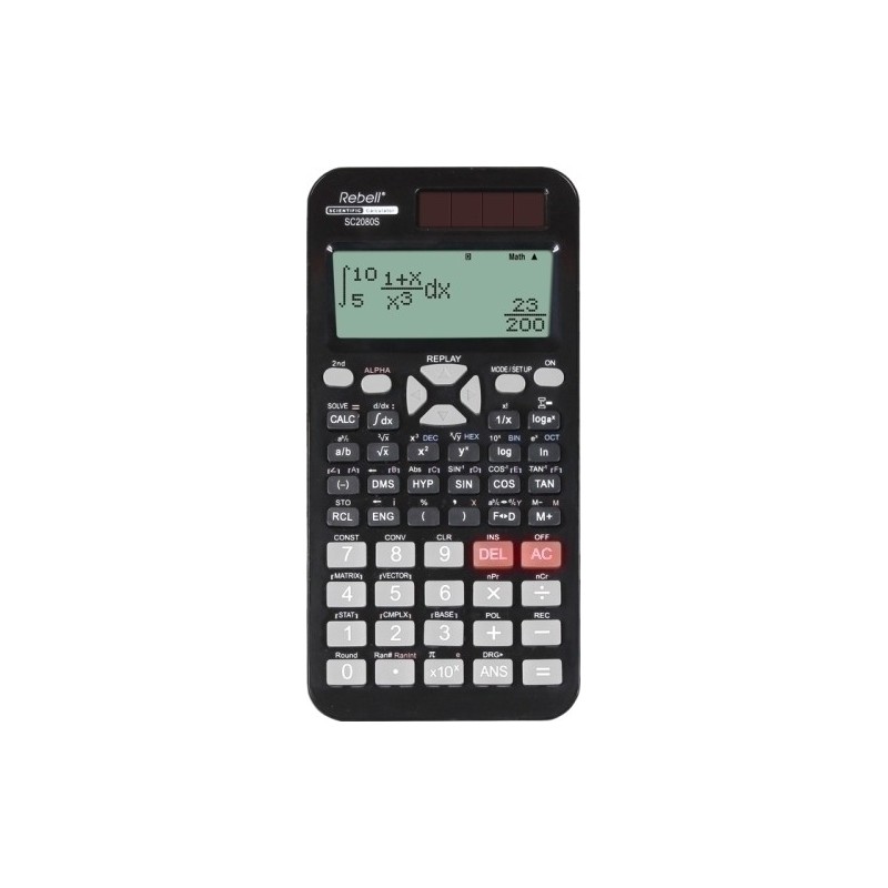 RE-SC2080S-CALCULADORA CTF.REBELL 12 DIG. SC2080S precio por 1 unidades