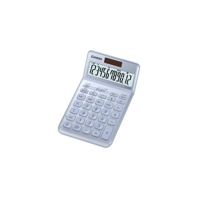 JW-200SC-BU-CALCULADORA MESA CASIO 12 DIG.JW-200 AZ precio por 1 unidades