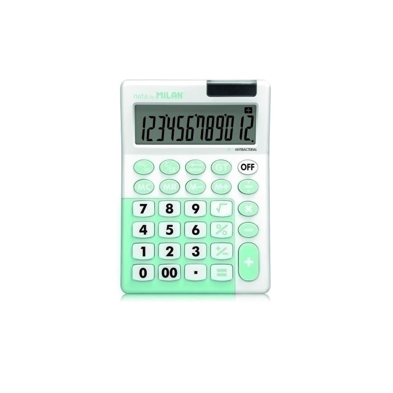 151812IBGGRBL-CALCULADORA MESA MILAN 12 DIG.ANTB.B/1 precio por 1 unidades