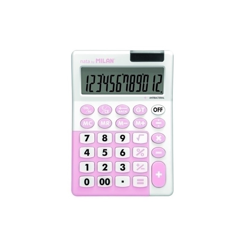 151812IBGPBL-CALCULADORA MESA MILAN 12 DIG.ANTB.B/1 precio por 1 unidades