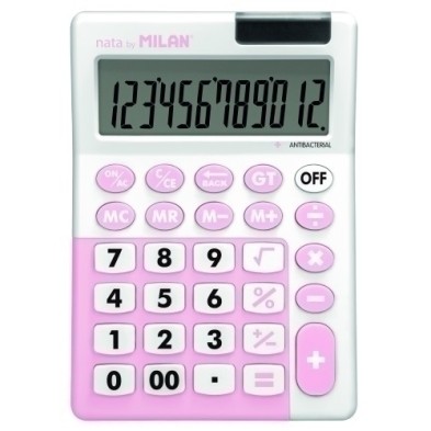 151812IBGPBL-CALCULADORA MESA MILAN 12 DIG.ANTB.B/1 precio por 1 unidades