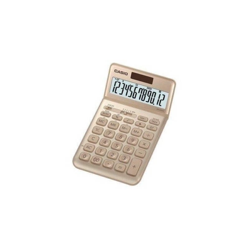 JW-200SC-GD-CALCULADORA MESA CASIO 12 DIG.JW-200 ORO precio por 1 unidades