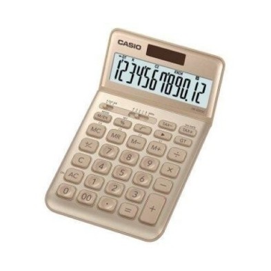 JW-200SC-GD-CALCULADORA MESA CASIO 12 DIG.JW-200 ORO precio por 1 unidades