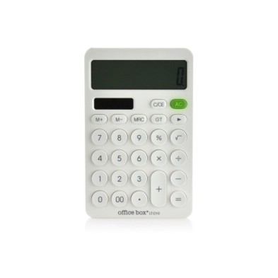 LT-D1000-CALCULADORA MESA OFF.BOX 12 DIG. BLANCO precio por 1 unidades