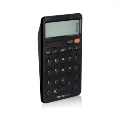 LT-D1068-CALCULADORA MESA OFF.BOX 12 DIG. NEGRO precio por 1 unidades