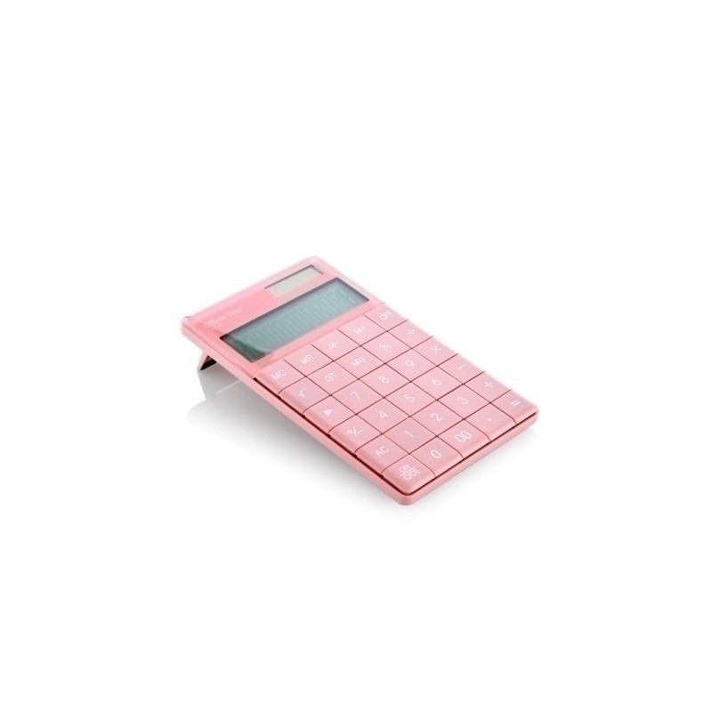 LT-D1242-CALCULADORA MESA OFF.BOX 12 DIG. ROSA precio por 1 unidades