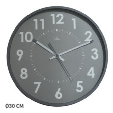 2112450361-RELOJ PARED CEP ANALOGICO 30 CM GRIS precio por 1 unidades