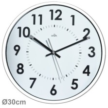 2112470021-RELOJ PARED CEP ANALOGICO 30 CM BLANCO precio por 1 unidades