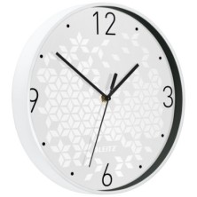 90150001-RELOJ PARED LEITZ ANALOGICO 29 CM BLANCO precio por 1 unidades