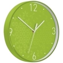 90150054-RELOJ PARED LEITZ ANALOGICO 29 CM VERDE precio por 1 unidades