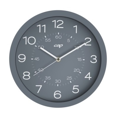 2008210201-RELOJ PARED CEP ANALOGICO 30 CM GR/CA precio por 1 unidades