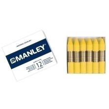 MNC04475-CERAS MANLEY EST.D/12 AMARILLO-4 precio por 1 unidades