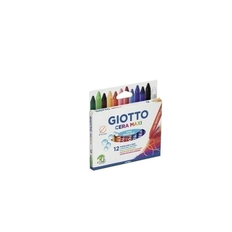 F291200-CERAS GIOTTO MAXI ESTUCHE DE 12 precio por 10 unidades