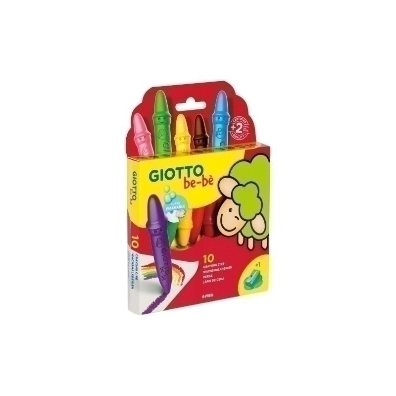 F479200-CERAS GIOTTO BEBE C/10+AFILALAPIZ precio por 1 unidades