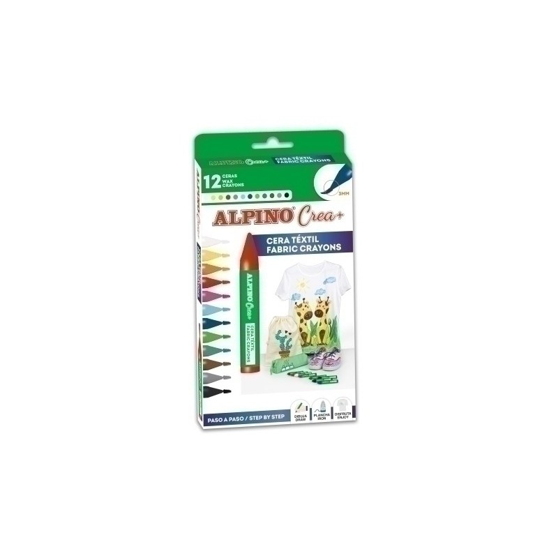 PX000001-CERAS ALPINO CREA TEXTILE WAX EST. 12 precio por 1 unidades