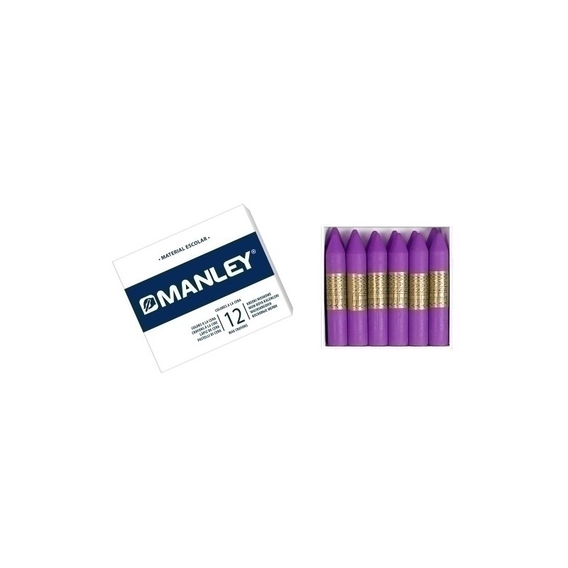 MNC04577-CERAS MANLEY EST.D/12 VIOLETA CLARO-14 precio por 1 unidades