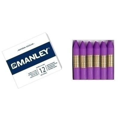 MNC04577-CERAS MANLEY EST.D/12 VIOLETA CLARO-14 precio por 1 unidades