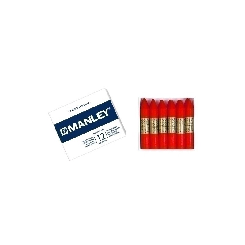 MNC04781-CERAS MANLEY EST.D/12 ROJO CLASICO-35 precio por 1 unidades