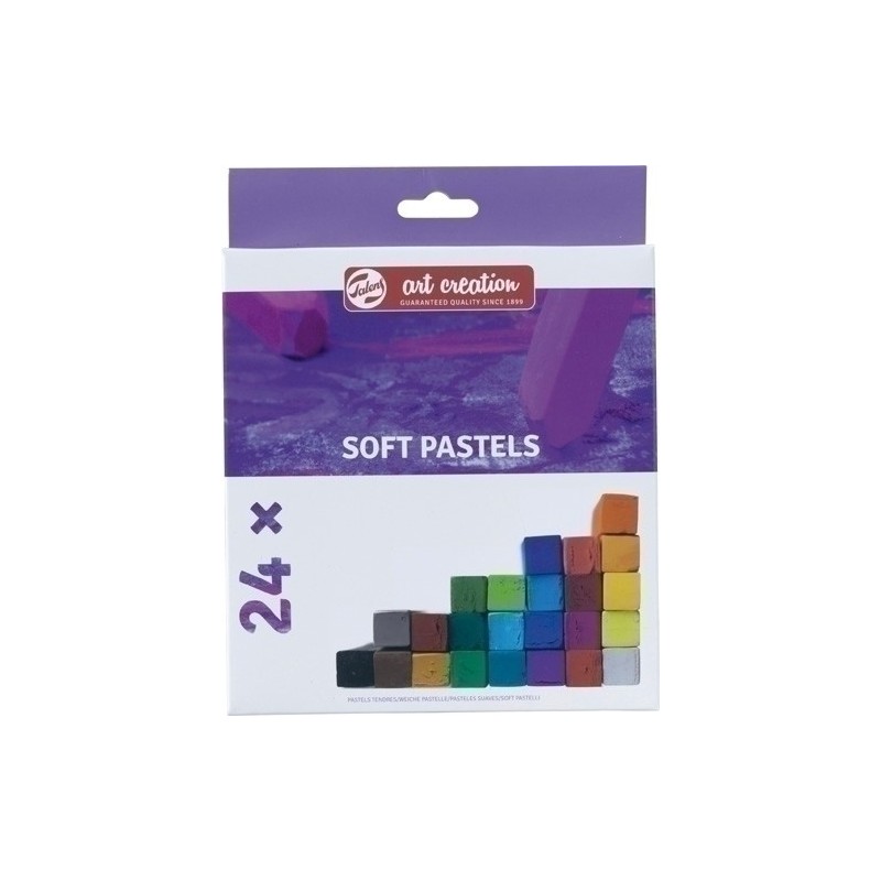 9029024M-CERAS PASTEL TALENS CUADRADAS C/24 precio por 1 unidades