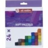 9029024M-CERAS PASTEL TALENS CUADRADAS C/24 precio por 1 unidades